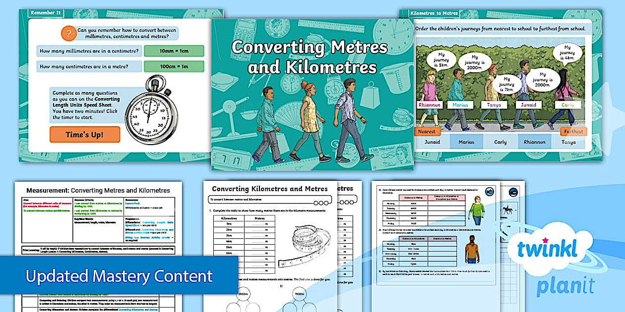 Measuring Length In KS2 | Metres & Kilometres | Year 4 Maths