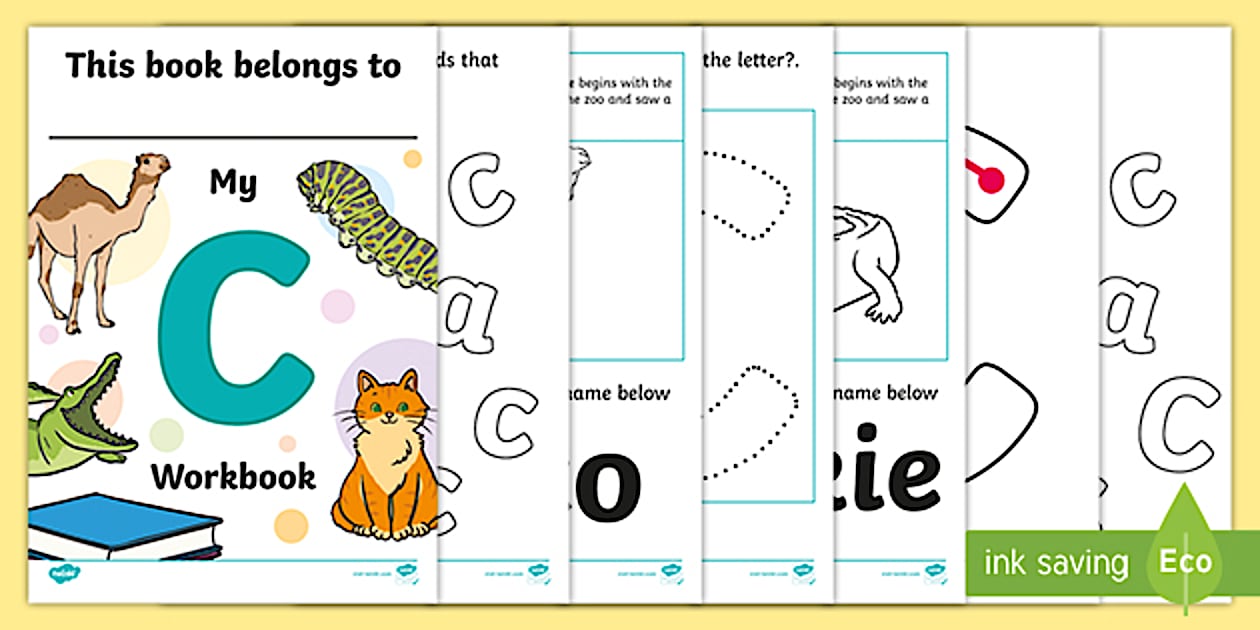 Letter ‘C’ Worksheets Booklet | Letter Formation | Twinkl