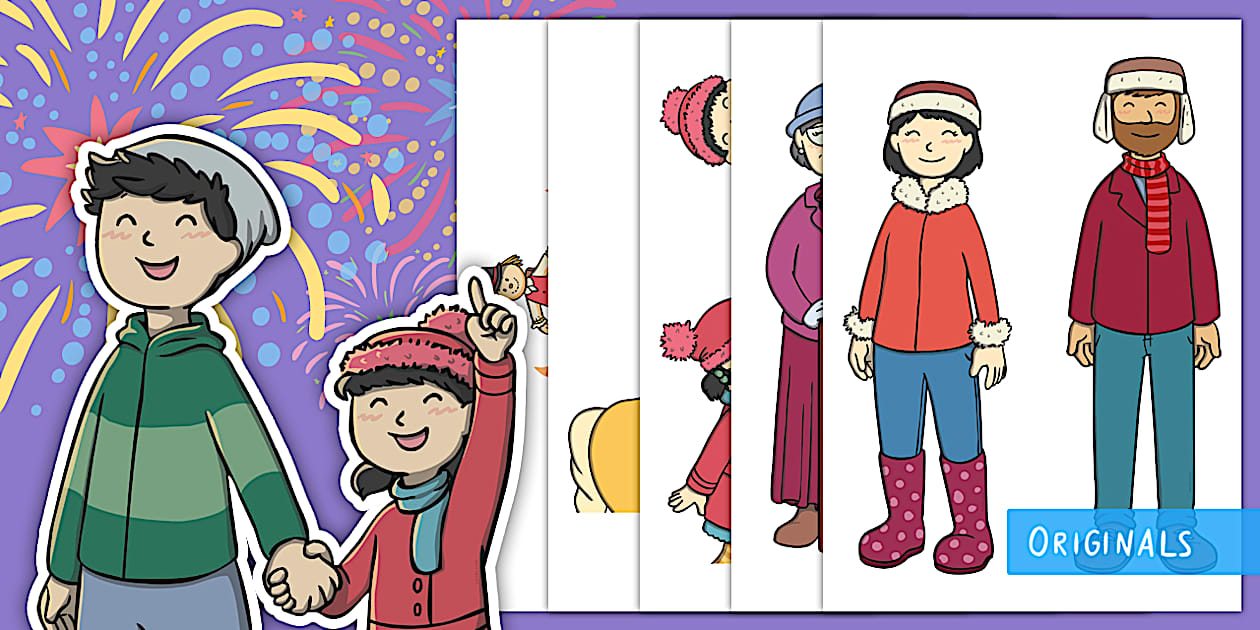 Sparks in the Sky Story Cut-Outs
