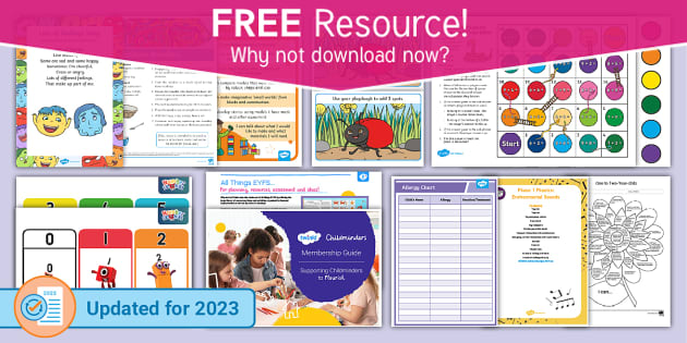 Free Childminders Resource Pack | Childminding Ideas