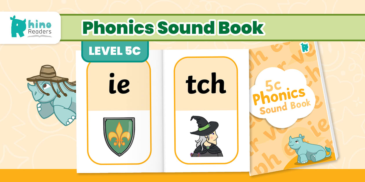 Phonics Sound Book: Level 5c