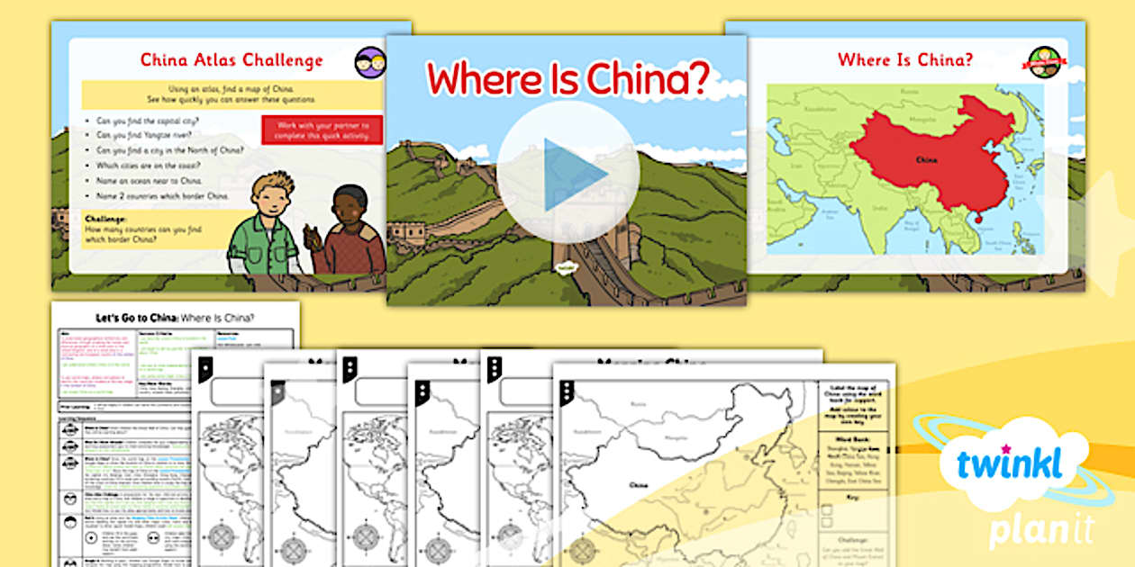 Geography Let S Go To China Where Is China Year 2 Lesson Pack 1 Geography Let S Go To China Where Is China Year 2 Lesson Pack 1