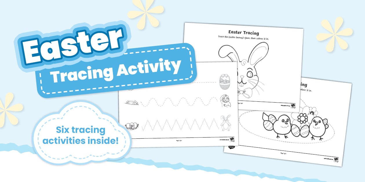 Easter Tracing Activity