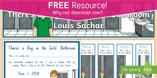 FREE! - 'There's a Boy in the Girl's Bathroom | Lesson Plan Resource