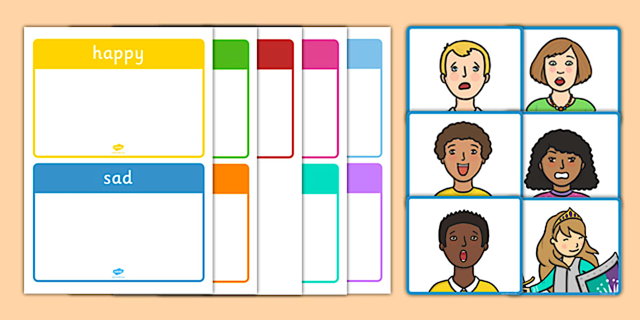 How Am I Feeling? Sorting Activity (teacher made) - Twinkl