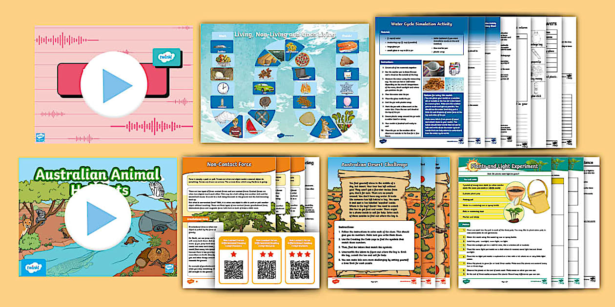 FREE Science Taster Pack F-6 Australia (l'enseignant a fait)
