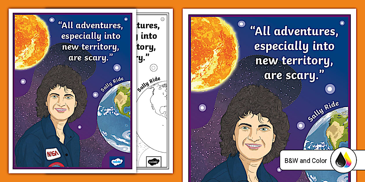 Sally Ride Quote Poster | Pride Month | Twinkl USA - Twinkl