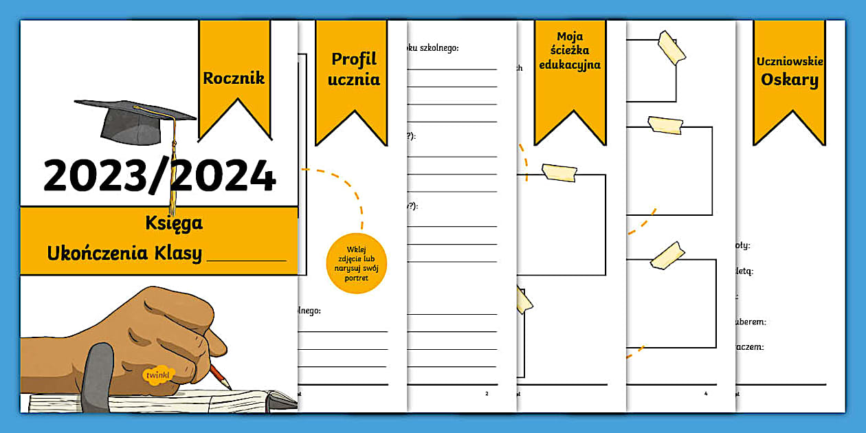 Księga ukończenia klasy | Koniec roku szkolnego 2023/2024