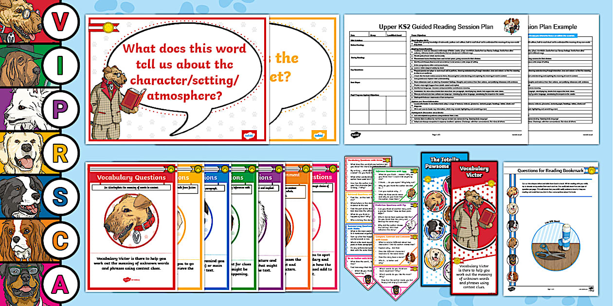 UKS2 Totally Pawsome Gang Guided Reading Resource Pack