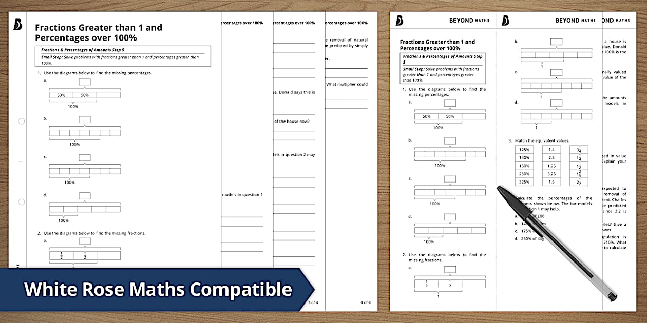 IS IT PROPER TO STATE PERCENTAGES GREATER THAN 100 CLOSED visual data 6