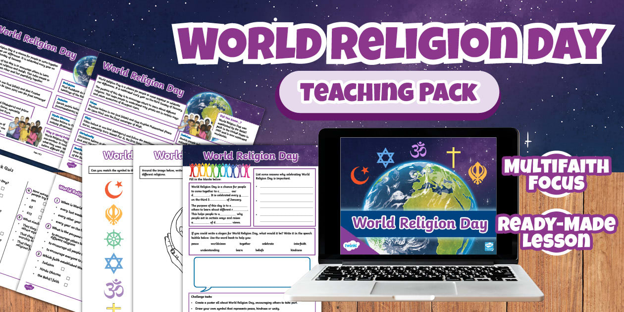 KS2 World Religion Day Teaching Pack
