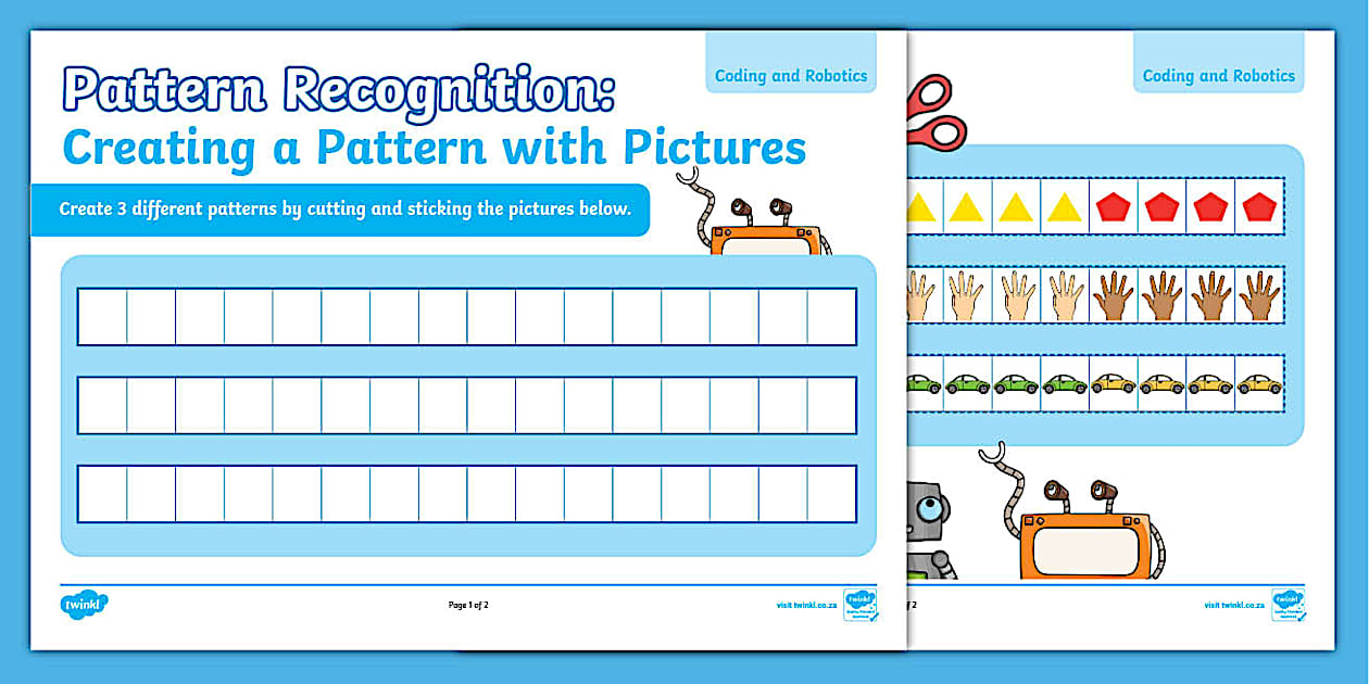 Grade 2 Robotics and Coding Create a Pattern with Pictures
