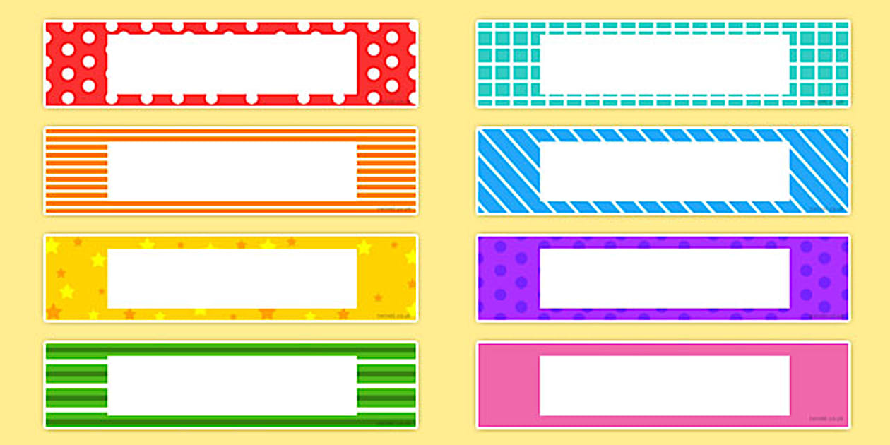 👉 Labels for Drawers for Classrooms - Classroom Resource