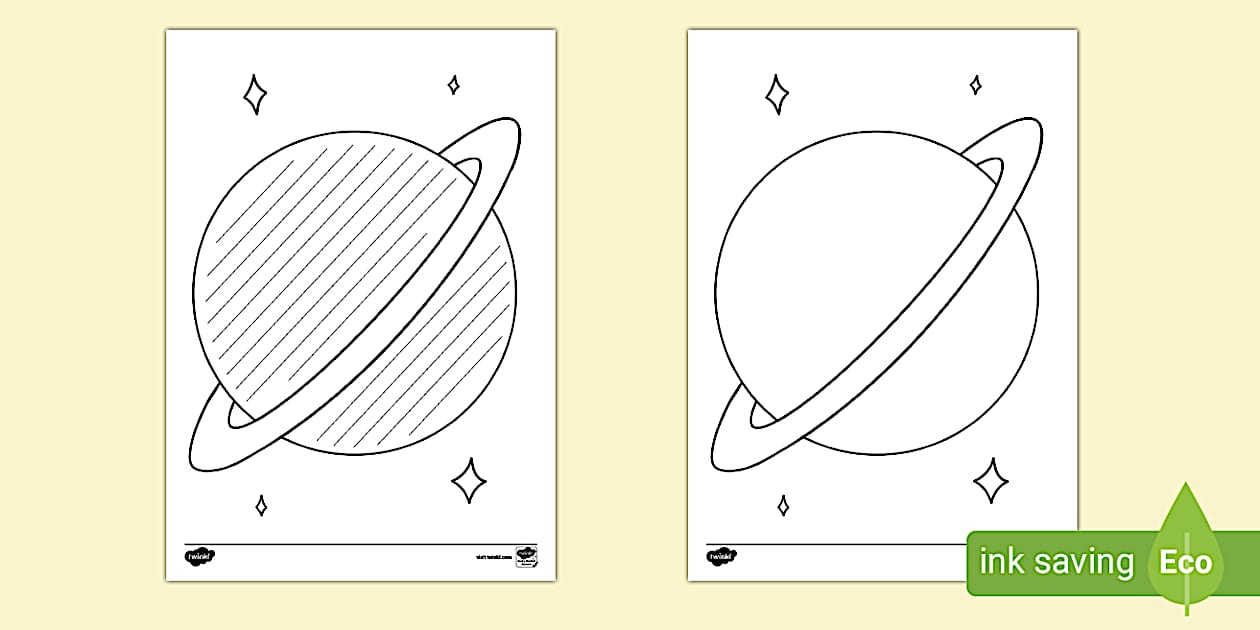 Planet Writing Template (teacher made) - Twinkl