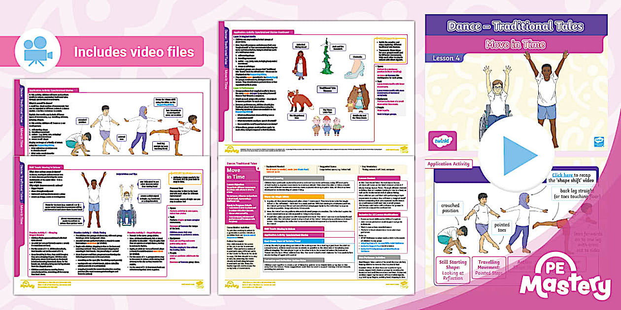 KS1 Traditional Tales Dance Lesson 4 - Move in Time