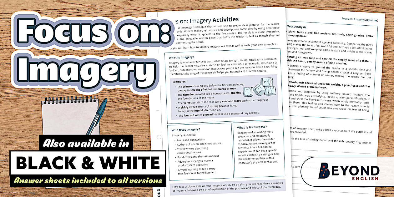 Focus on: Imagery (Activities)