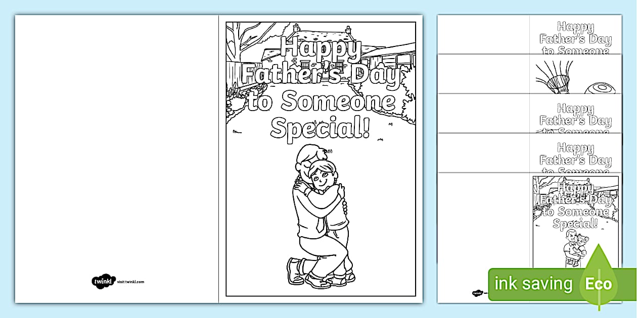 Stepdad Father #39 s Day Card Templates EYFS Activities
