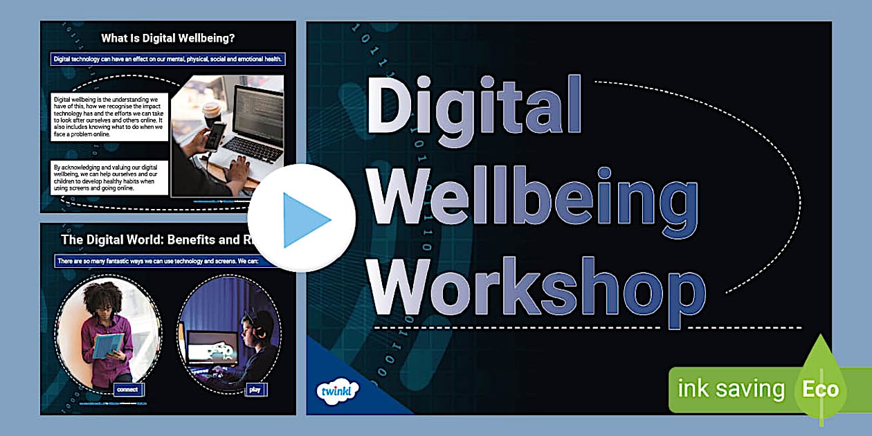 Image showcasing Digital Wellbeing Workshop for Parents and Carers