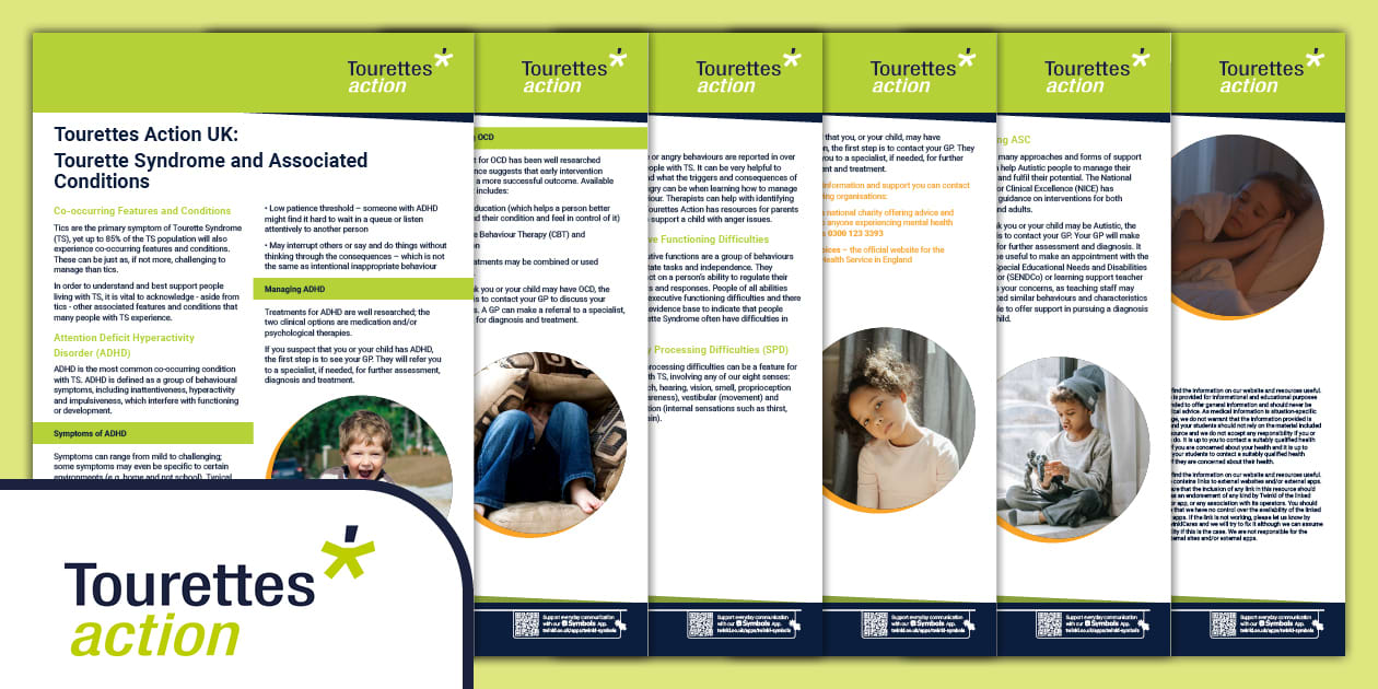 Tourettes Action UK: Tourette Syndrome and Associated Conditions