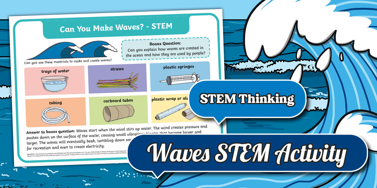 Waves STEM Activity