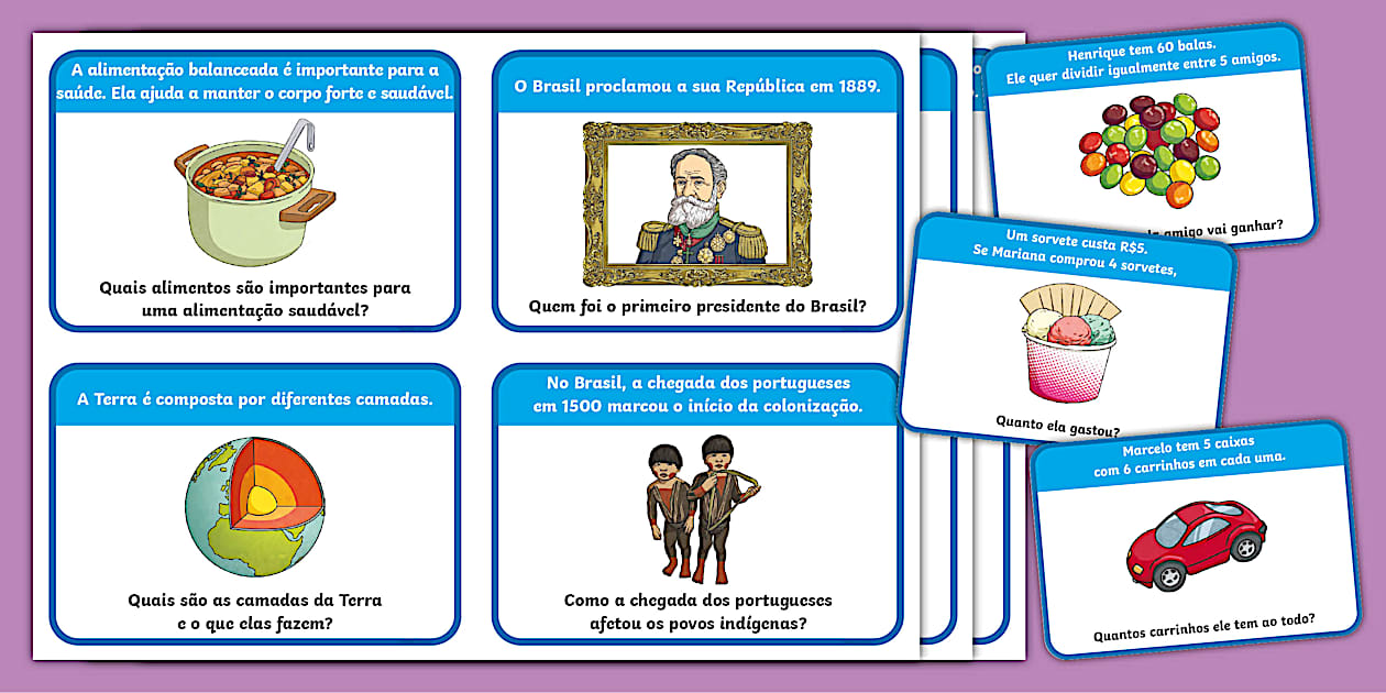 Cartões de Situações Problema (teacher made) - Twinkl