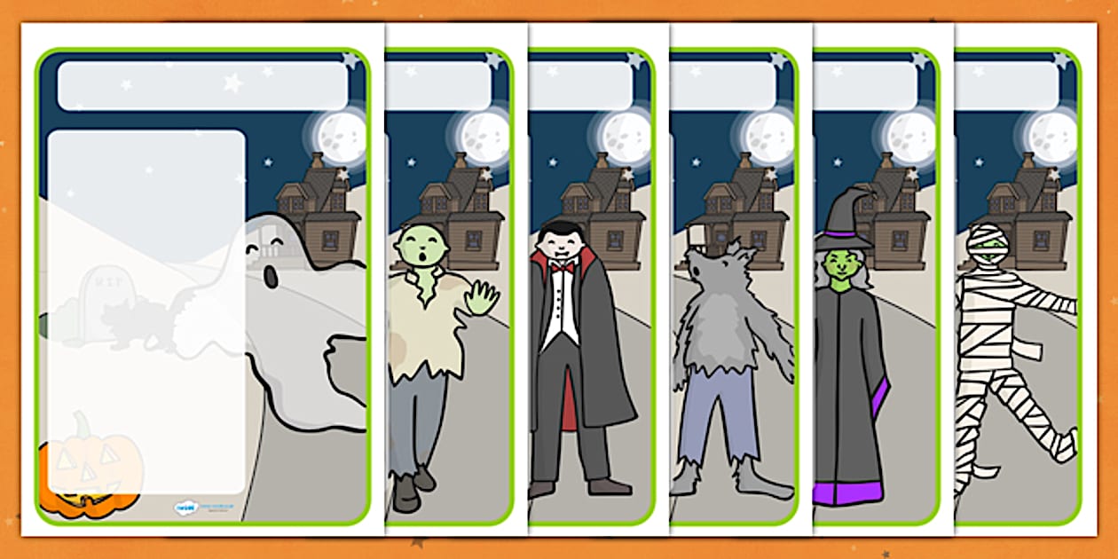 Halloween Themed Target Posters