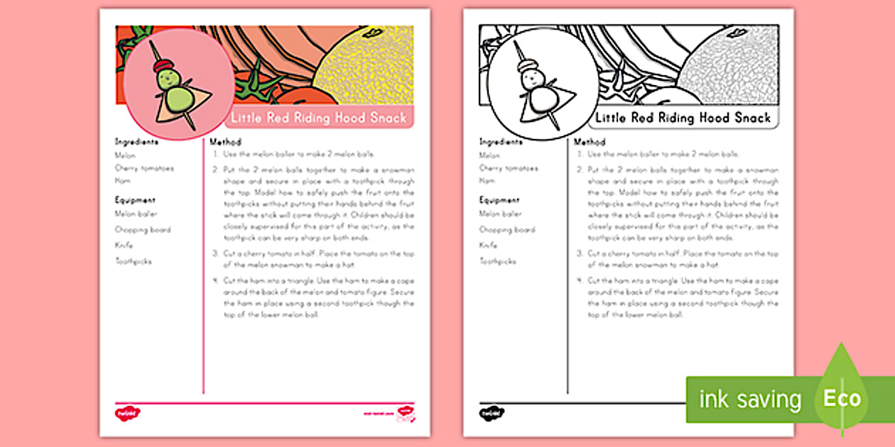 Recipe Riding Jacket No-Bake Little Red Riding Hood Recipe
