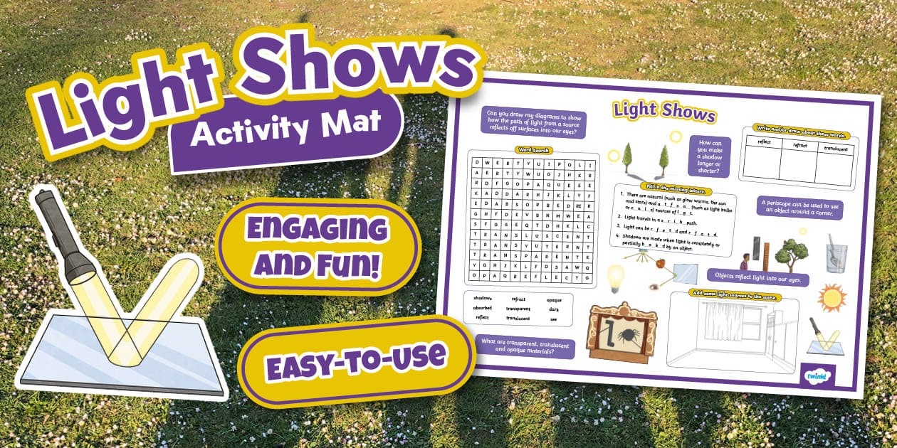 Light Shows Activity Mat