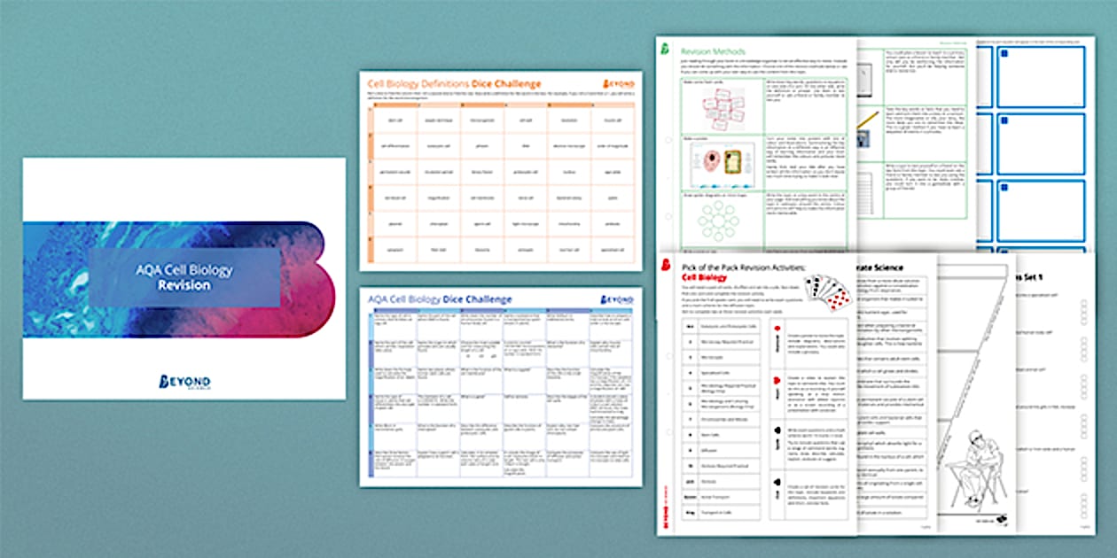 Cell Biology GCSE Revision Pack | AQA Cell Biology | Beyond