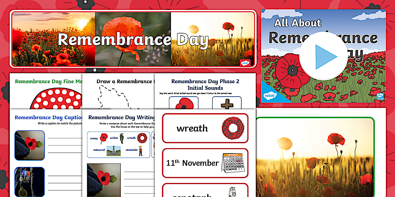 EYFS Remembrance Day Resource Pack