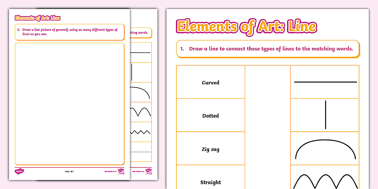Line - Activity Sheet (professor feito) - Twinkl