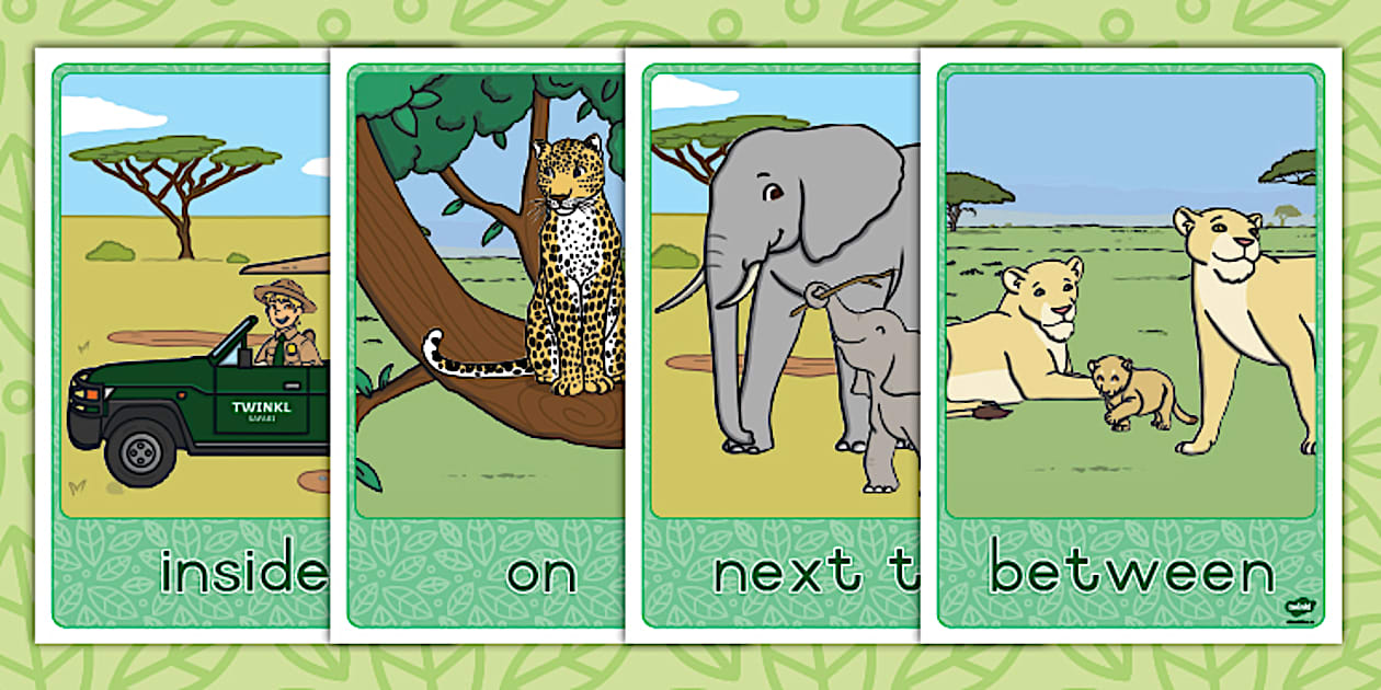 Grade 2 Maths: Position and Direction: Vocabulary Posters