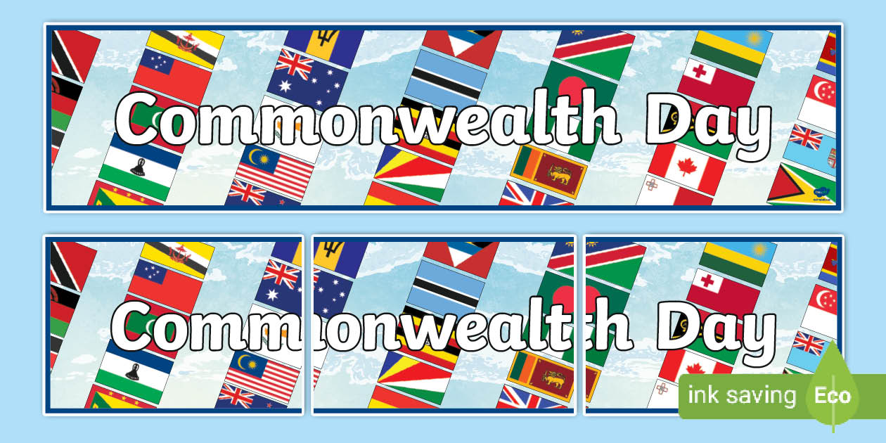 Commonwealth Day Display Banner