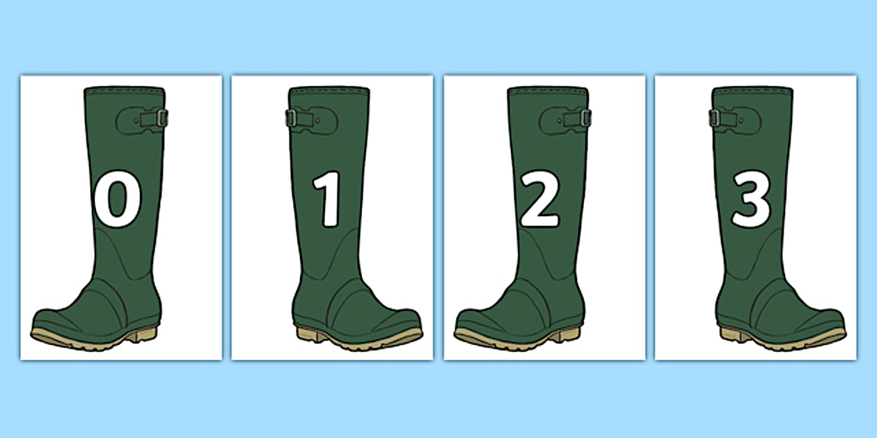 Numbers On Wellies Welly Boots teacher Made Twinkl numbers-on-wellies-welly-boots-teacher-made-twinkl