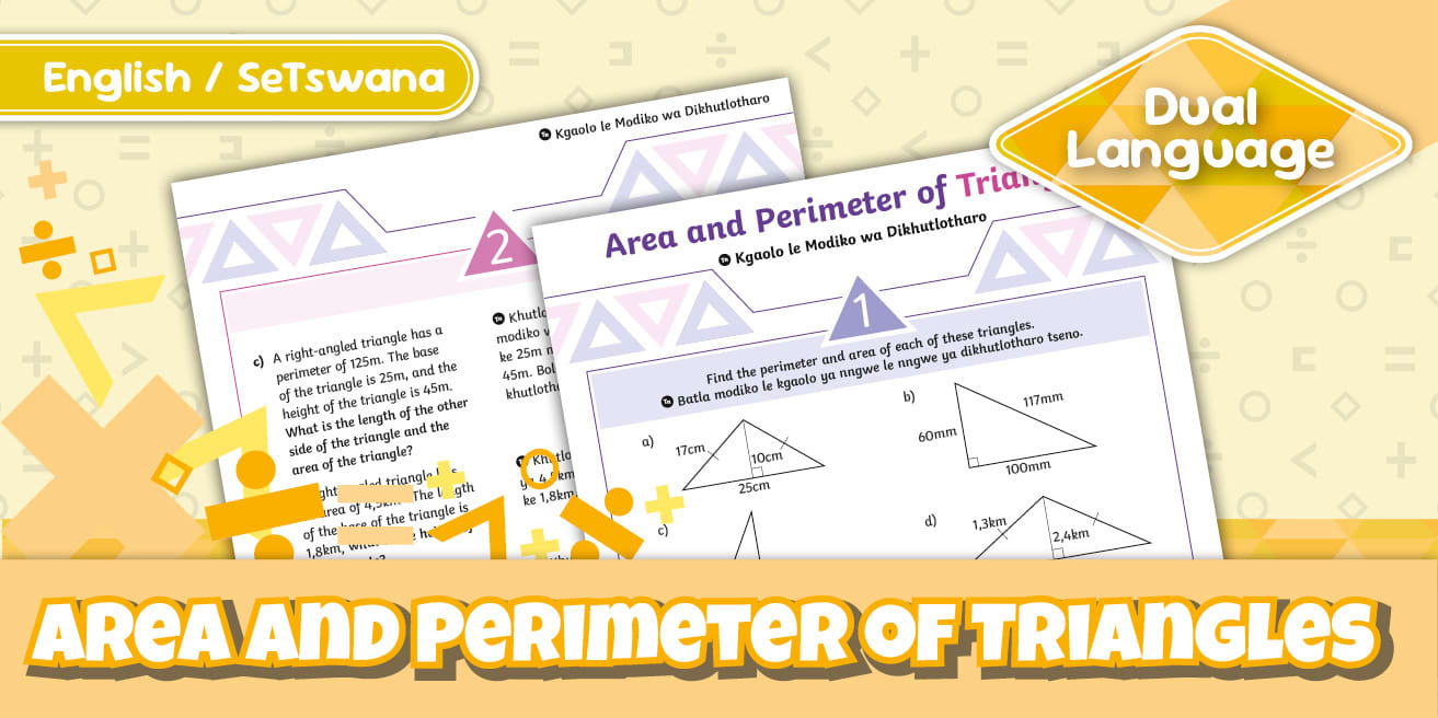 Grade 7 Maths-Term 3-area-and-perimeter-of-triangles-activity-sheet ...