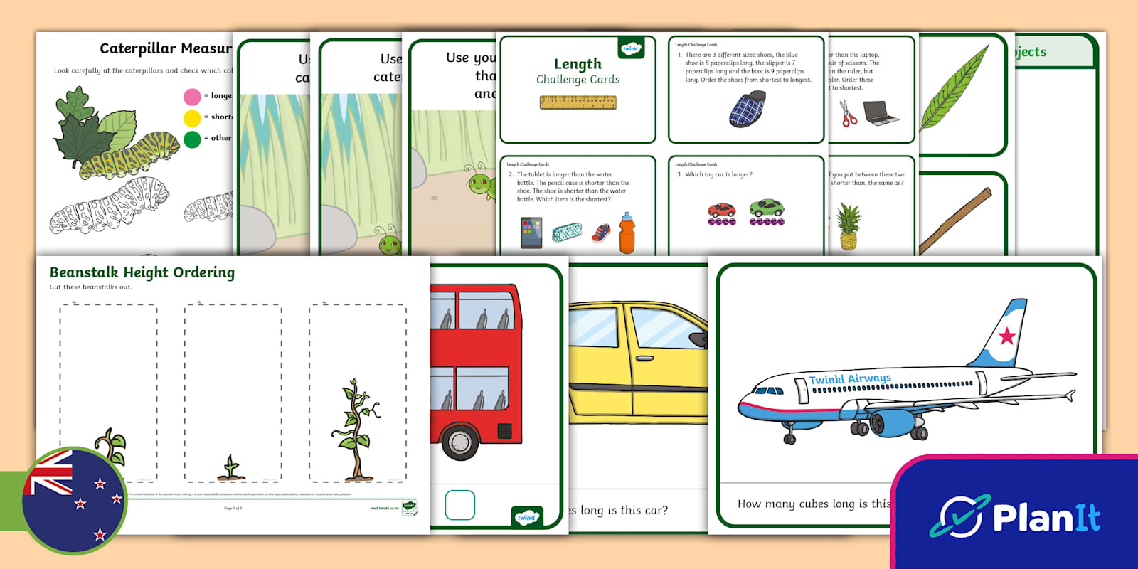 Phase 1 Measuring: Length Supporting Activity Pack