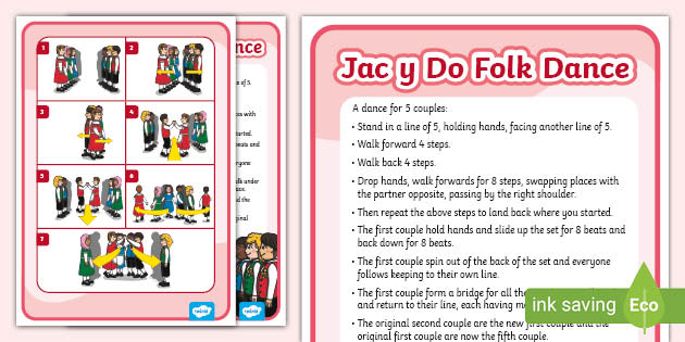 Jac Y Do Folk Dance Poster