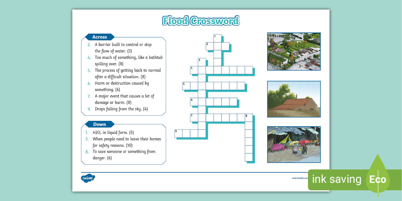 Flood Crossword