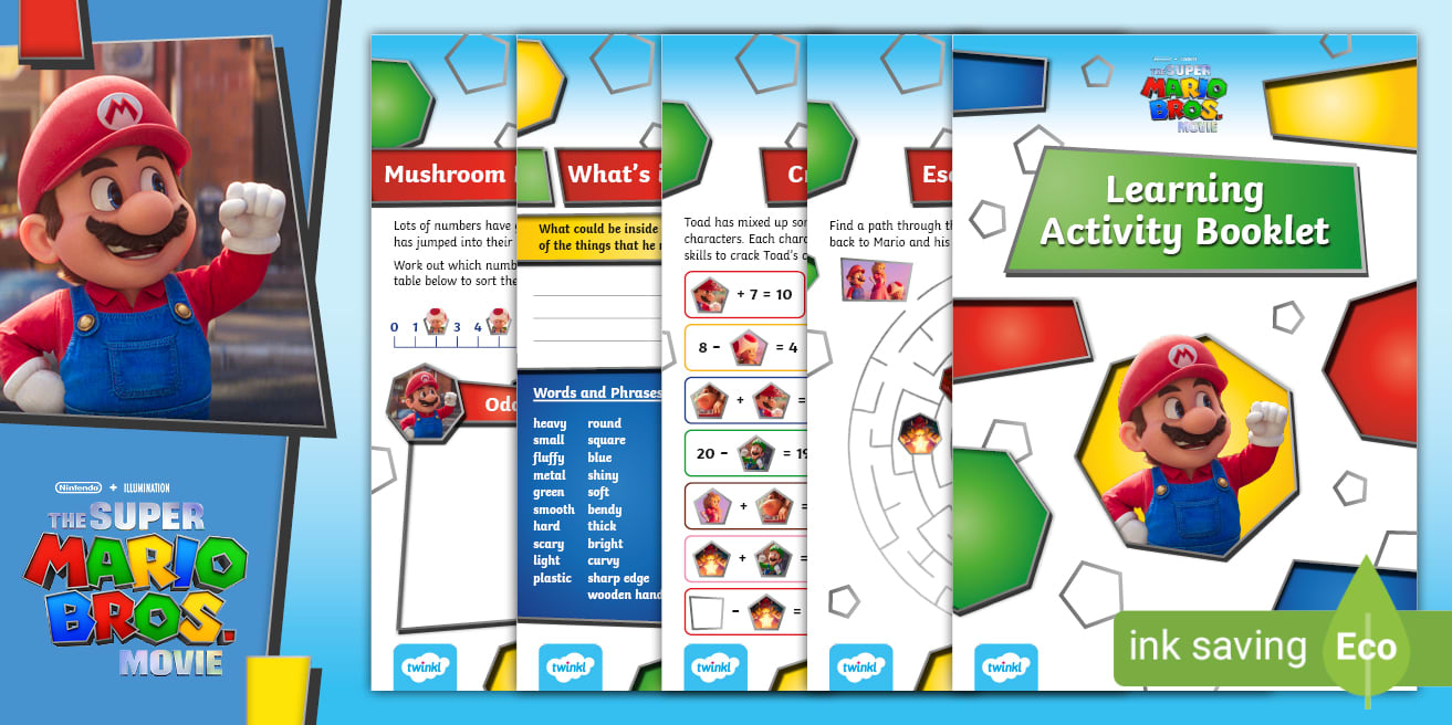 Free Printable Super Mario Activities | Super Mario Bros.