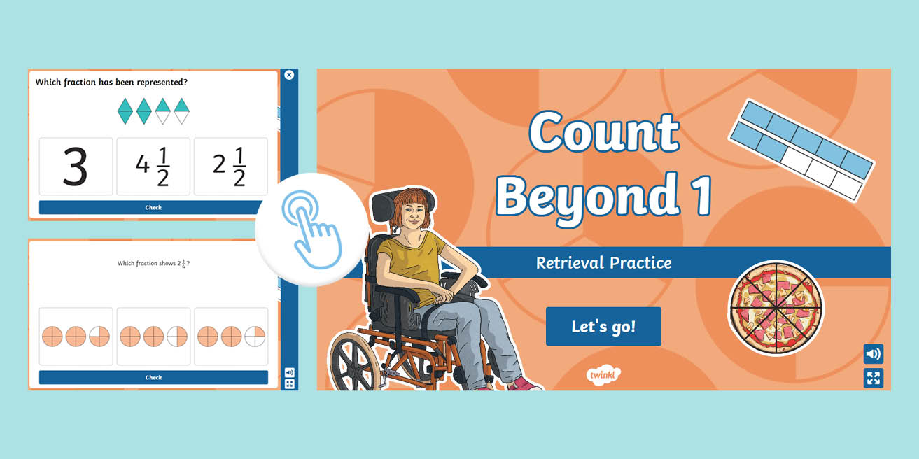 Retrieval Practice: Count Beyond 1 Maths Interactive Quiz