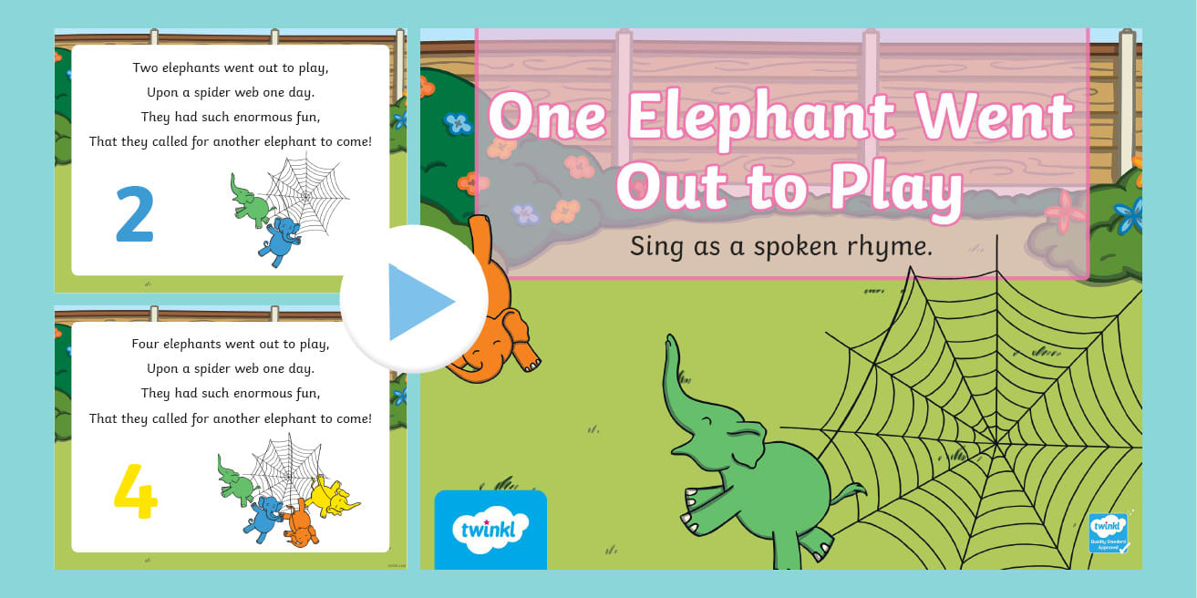 One Elephant Went Out to Play PowerPoint