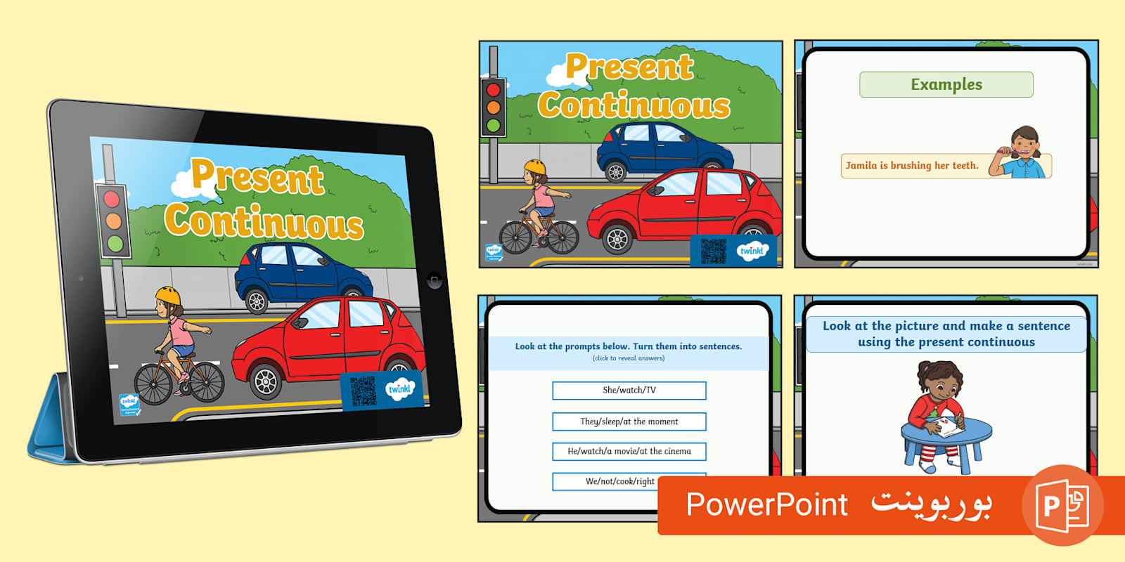 Present Continuous Tense PowerPoint