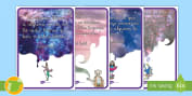 Roald Dahl Bookmarks (profesor hizo) - Twinkl