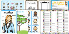 My Family Page Borders - Page border, border, writing template