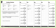 short division practice worksheet short division practice