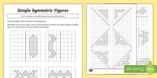 symmetry worksheets ks3