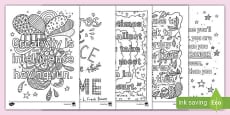 classroom inspiration quotes mindfulness colouring sheets