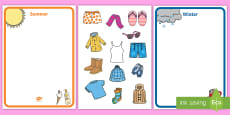Download Pack a Suitcase Cut and Stick Activity - Teaching Resources