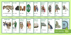 Anglo Saxons Timeline Ordering Activity (teacher Made)