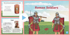 A Roman Soldier Labelling Activity (teacher made)